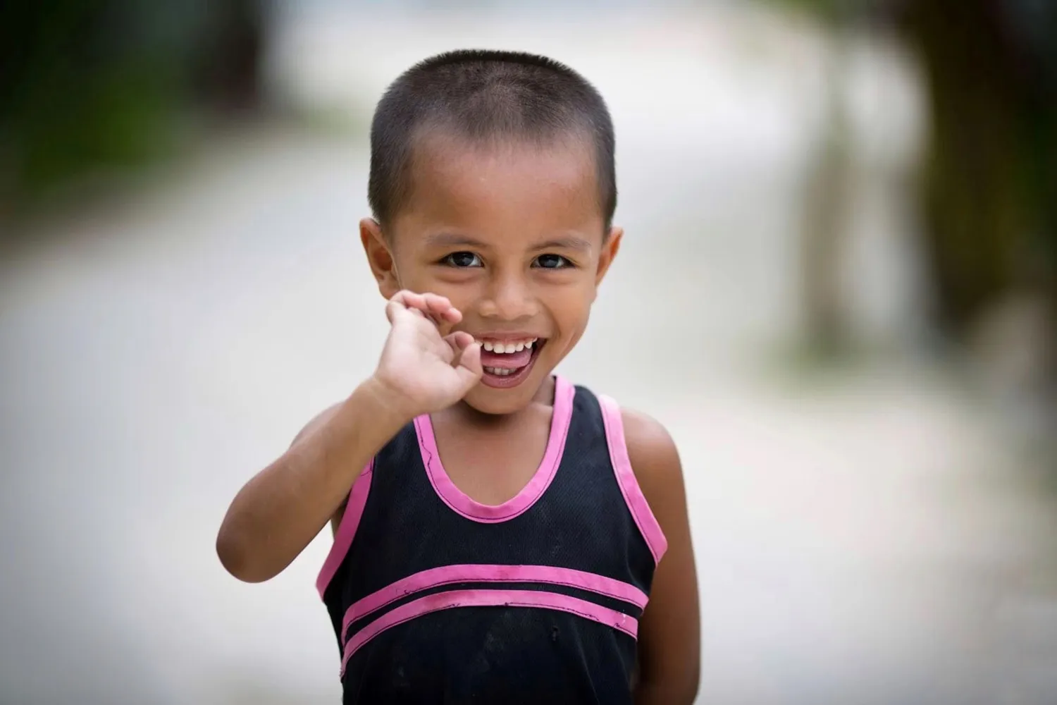 Child supported by AIM